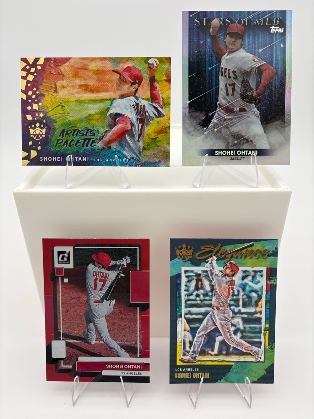 Shohei Ohtani 4-Card Lot 🔥 Inserts 🔥 Panini & Topps